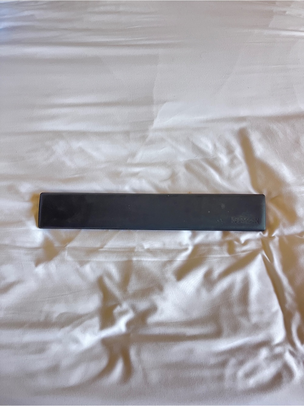 Rubberized Black Wrist Rest for Keyboard - Ergonomic Support